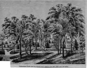 Tallmadge Circle as it used to be